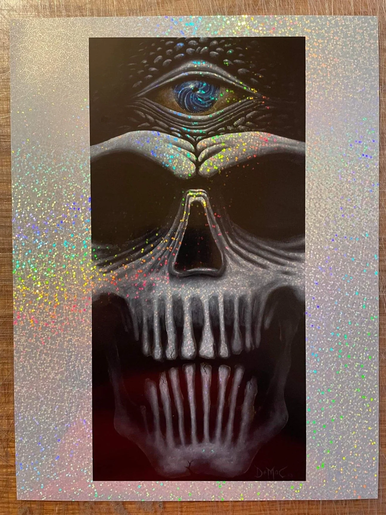 "Trataka" -Mini Foil-  -8x11 giclée --