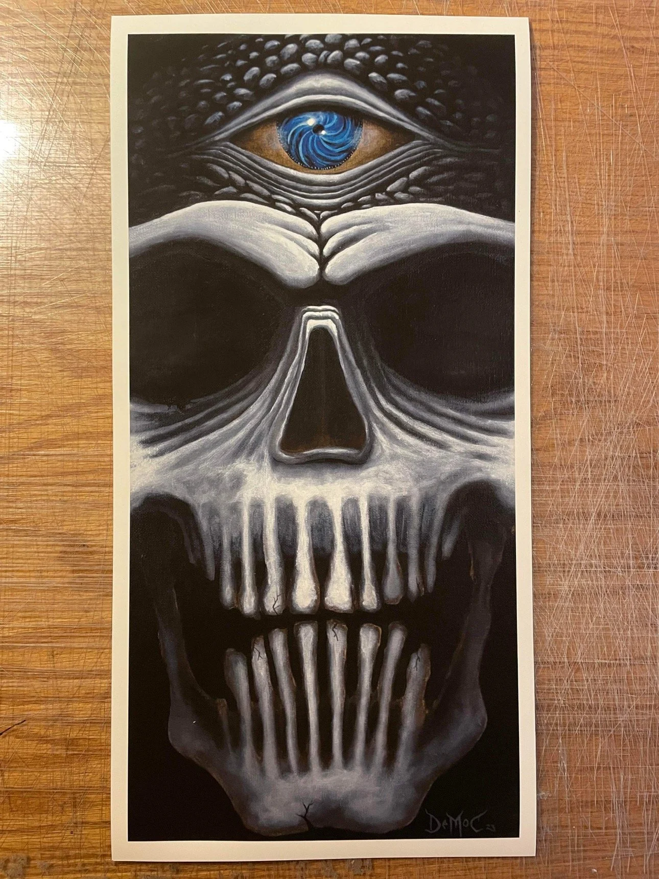 "Trataka" giclée print -10x20- -