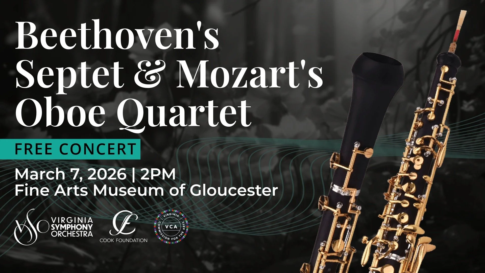 Beethoven's Septet & Mozart's Oboe Quartet