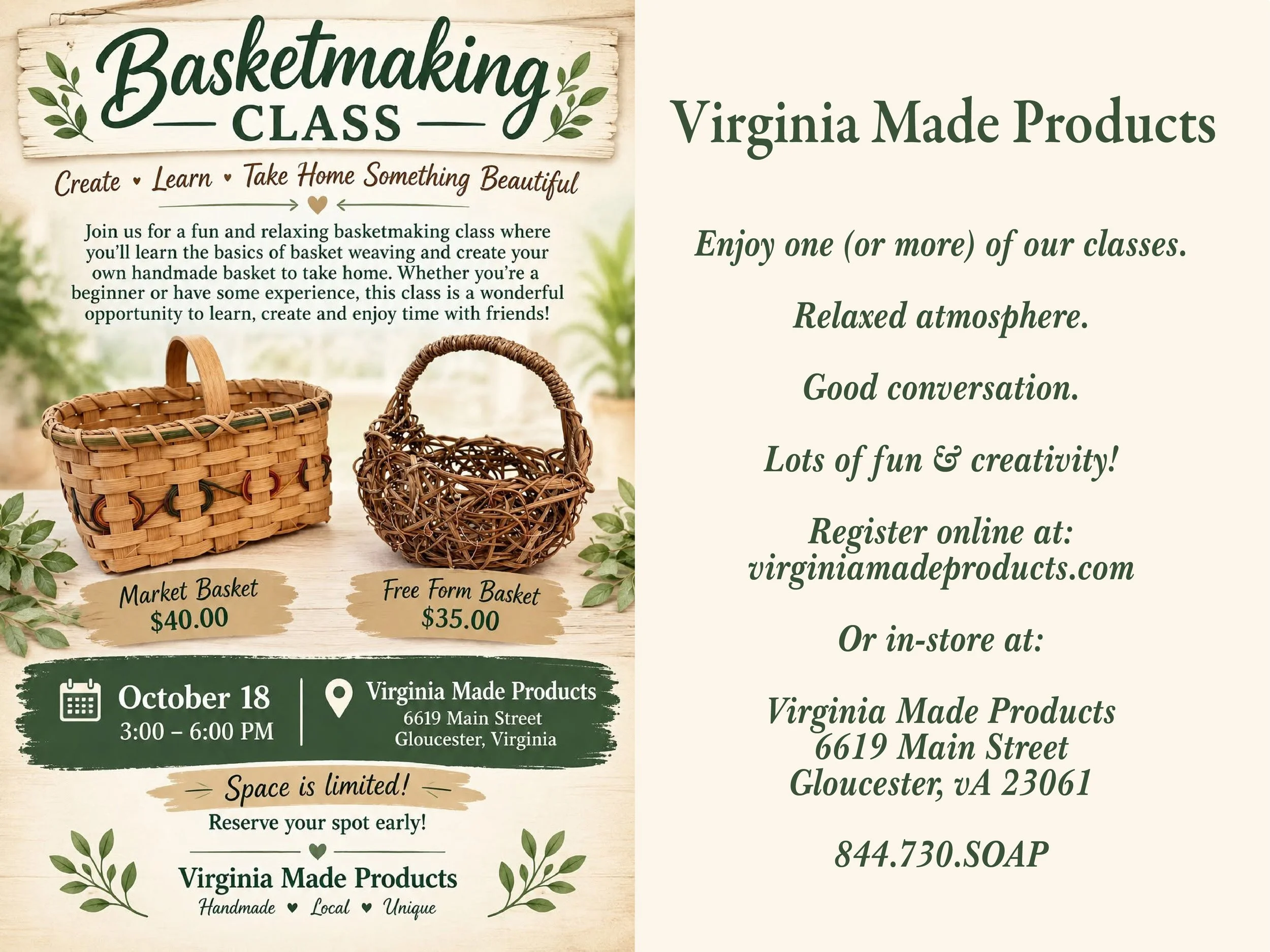 Basketmaking Class