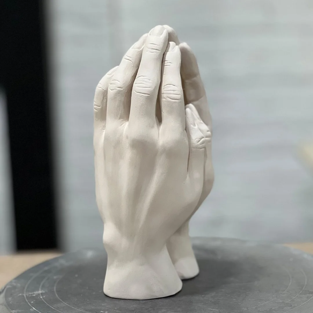 2023 Praying hands - sculpted