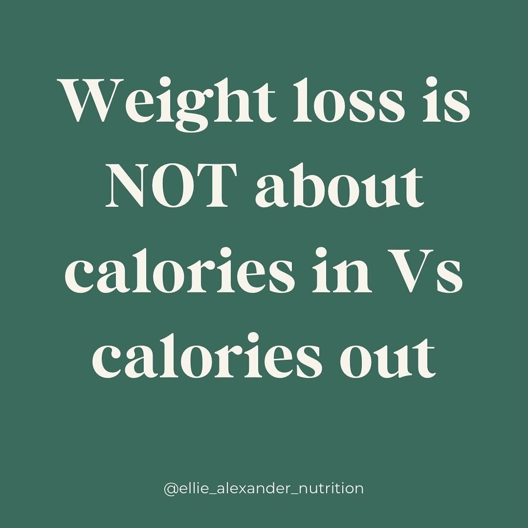 Counting calories isn&rsquo;t likely to get you very far if you&rsquo;re looking to loose weight for the long term and feel healthier 🙅🏼&zwj;♀️

Of course, we can&rsquo;t be eating huge amounts of unhealthy calorie dense foods and expect to maintai