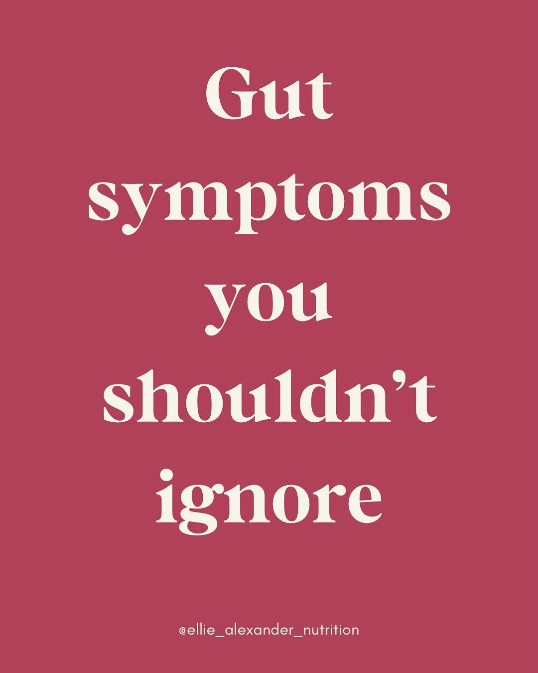 Invest in your health like you&rsquo;d invest in holidays, therapy, clothes, education

After all - we have nothing if we don&rsquo;t have our health 

What starts as a niggle can become something way more serious when it comes to your gut. Pay atten