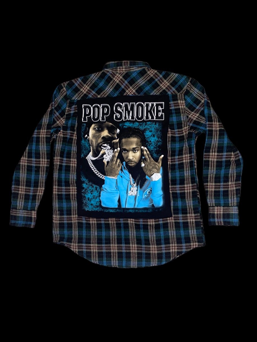Pop Smoke Flannel BACK.jpeg