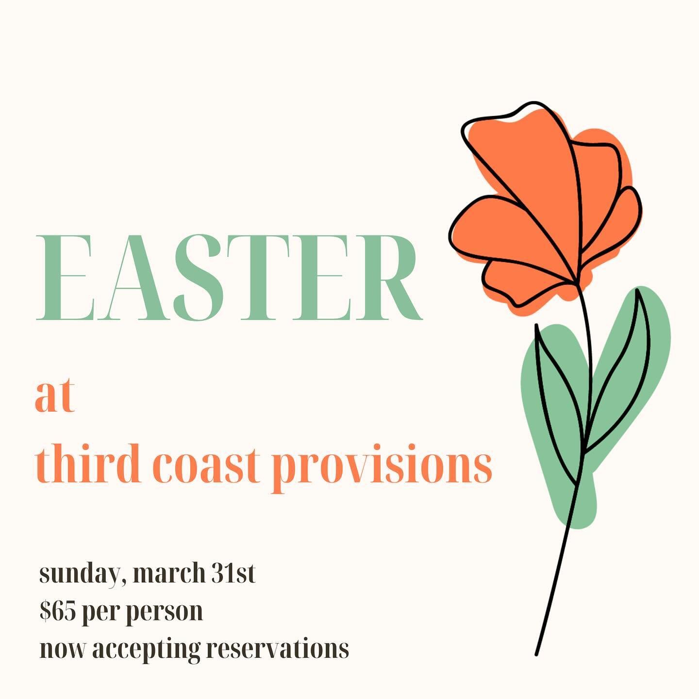 Now accepting reservations for Easter 2024! Grab your spot at the link in our bio!