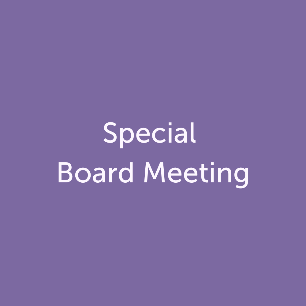 Special Board Meeting (Continuation): November 24, 2022