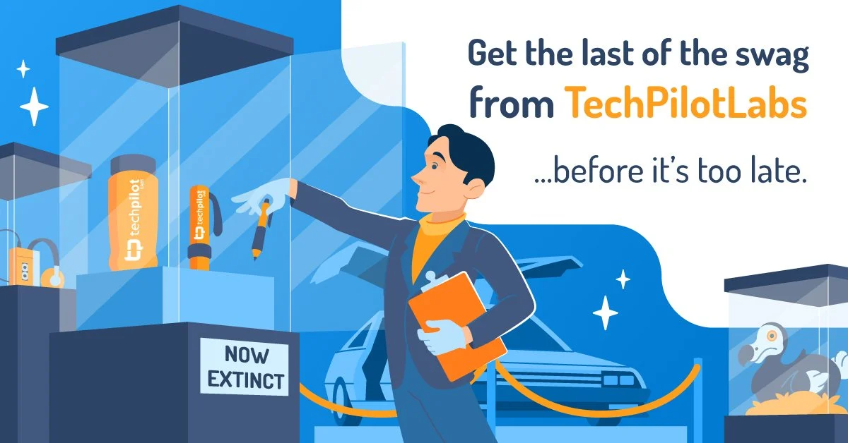 Ad for company showing at its last tech show