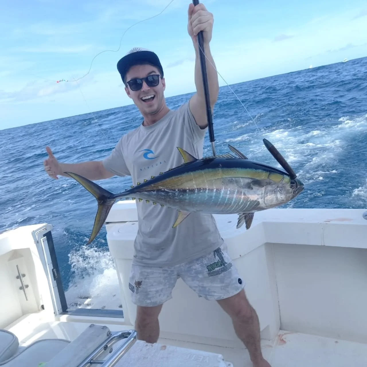 The season is just beginning, and the waters are awesome!  The fish are here early!  Come catch your Tails on Fish Tale 2.  www.FishTale2.com.