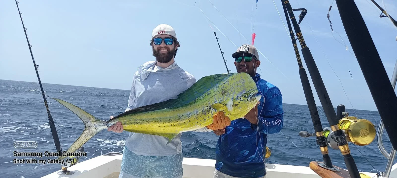 Great Mahi, caught on the Fish Tale 2, out of Marina Flamingo, Guanacaste, Costa Rica