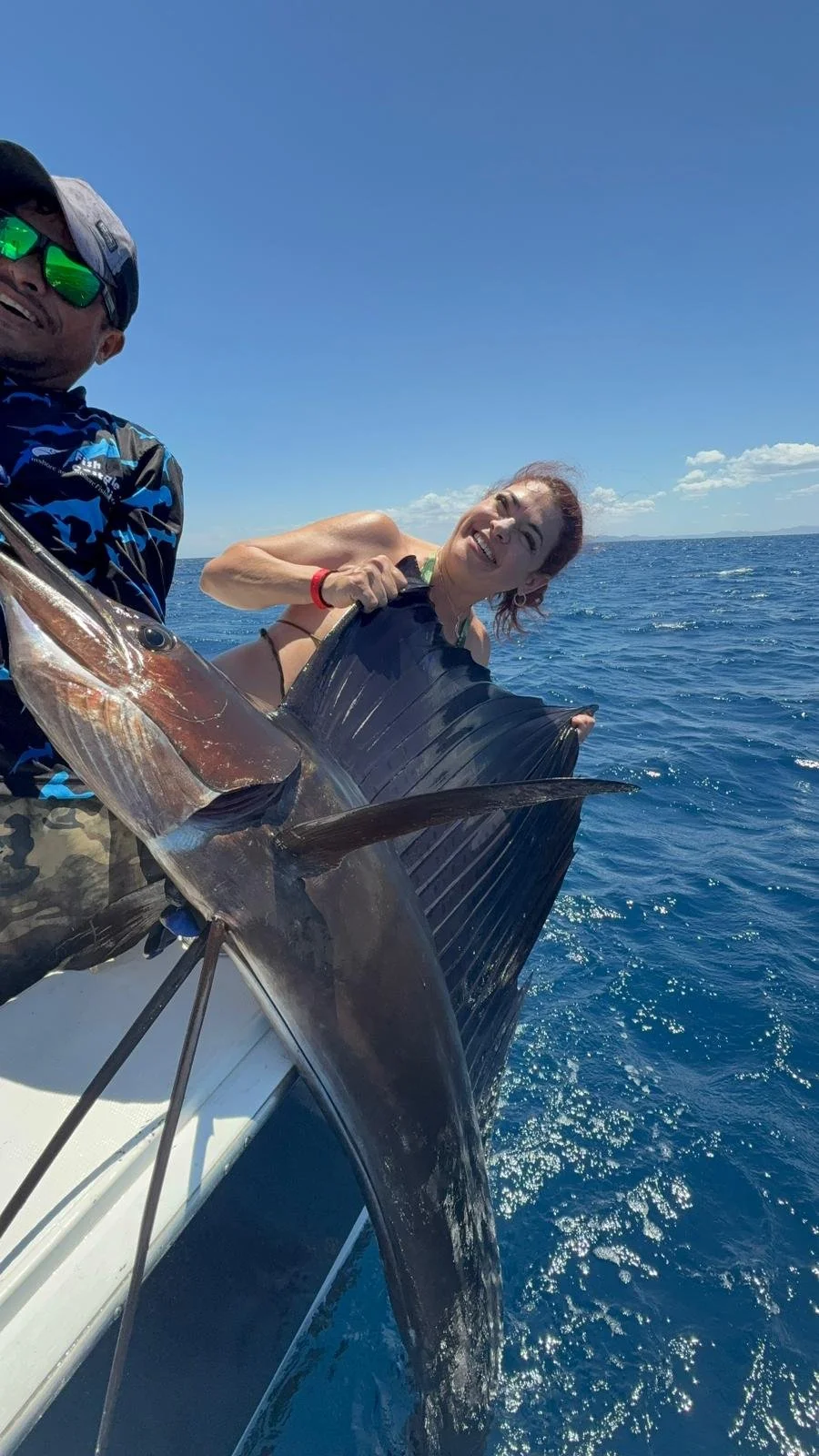 Living and catching the dream. Sailfish on the Fish Tale 2.