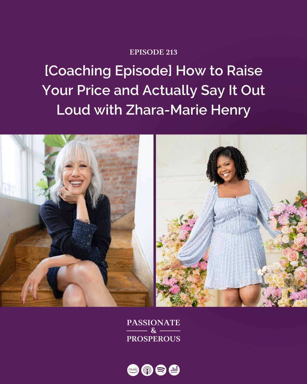 This week&rsquo;s episode of Passionate &amp; Prosperous is a coaching session &mdash; and I have a feeling it&rsquo;s going to stop you in your tracks.

My guest is Zhara-Marie Henry, founder of ZMN Co., an operations agency that helps coaches and c