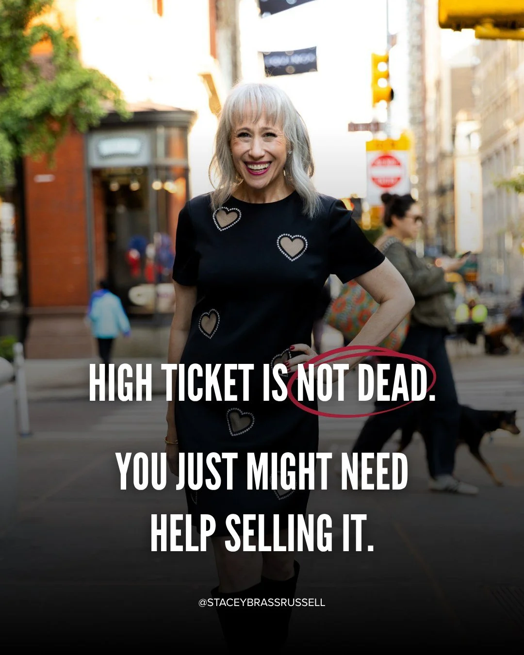 Can we talk about this narrative for a second?

Because I keep hearing it &mdash; high ticket is dead, the market has shifted, nobody's paying premium prices anymore &mdash; and I just don't think it's true.

Here's what I do think is true:

The way 