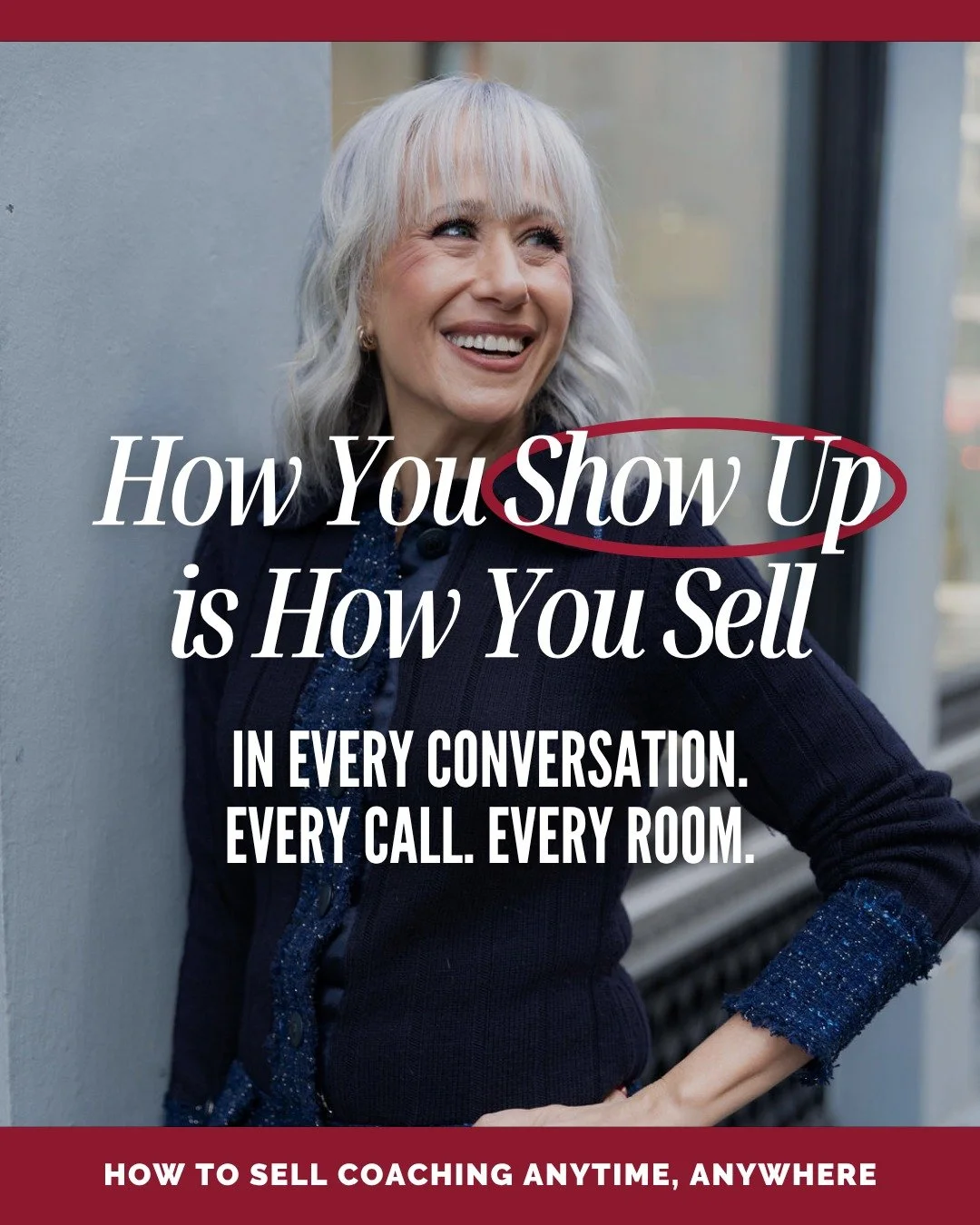 In every conversation.
On every call.
In every room you walk into.

The way you show up &mdash; the confidence you bring, the clarity you have about what you do and who you help, the energy you carry into every interaction &mdash; is everything. That