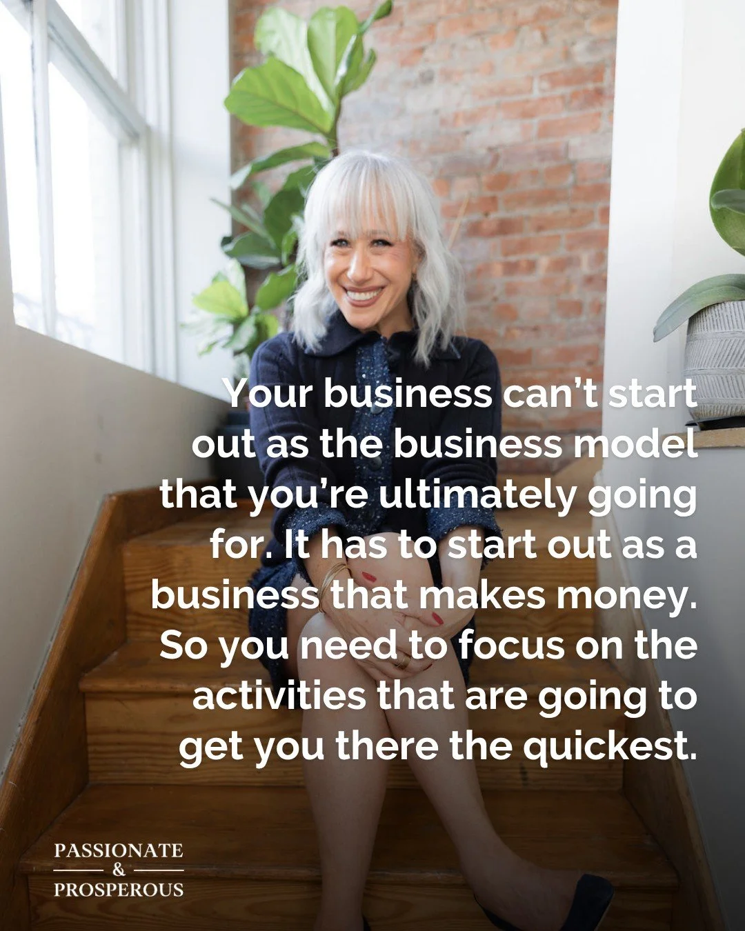 Can I ask you something? 👇

When you think about what you're doing in your business right now &mdash; the actions you're taking, the things you're focused on &mdash; do you actually know what they're FOR?

Because here's what I see happening ALL the