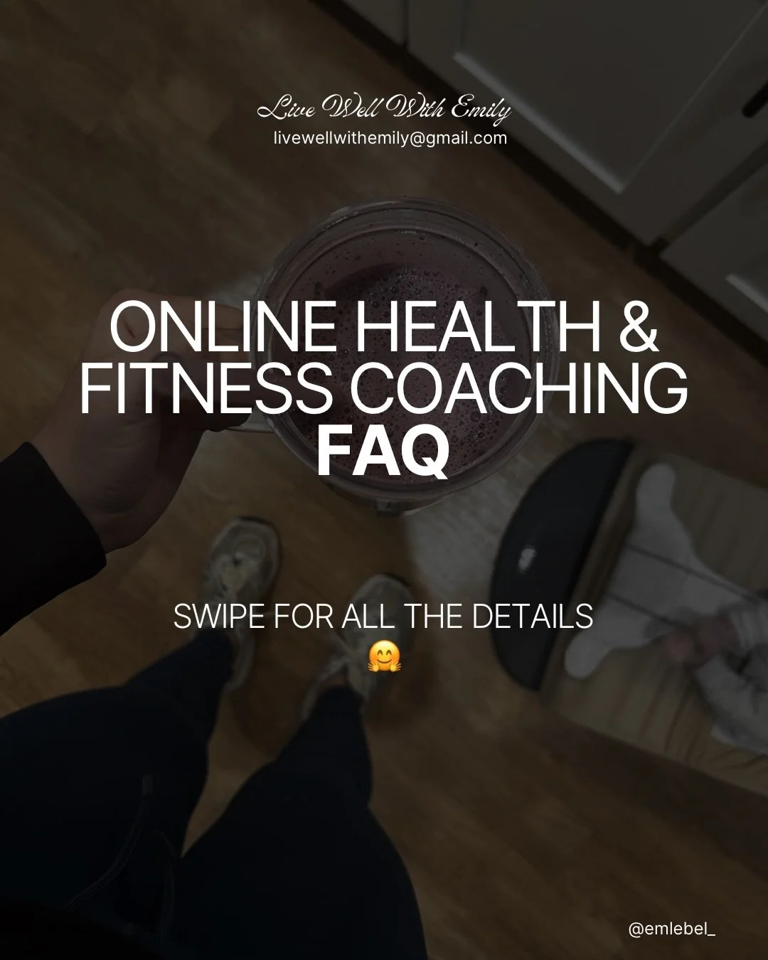 Online coaching FAQ!

Message or comment below anything I might have missed! 👊🏼🤗

#onlinecoach #fitnesscoach #personaltrainer #nutritioncoach #health