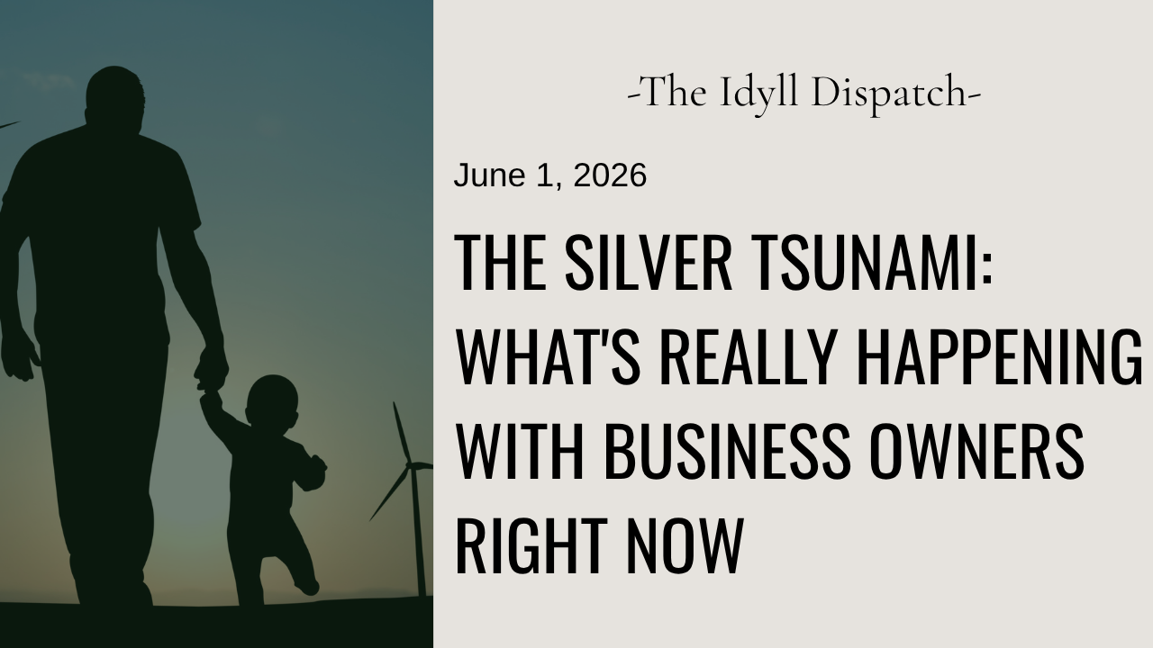 The Silver Tsunami: What's Really Happening With Business Owners Right Now