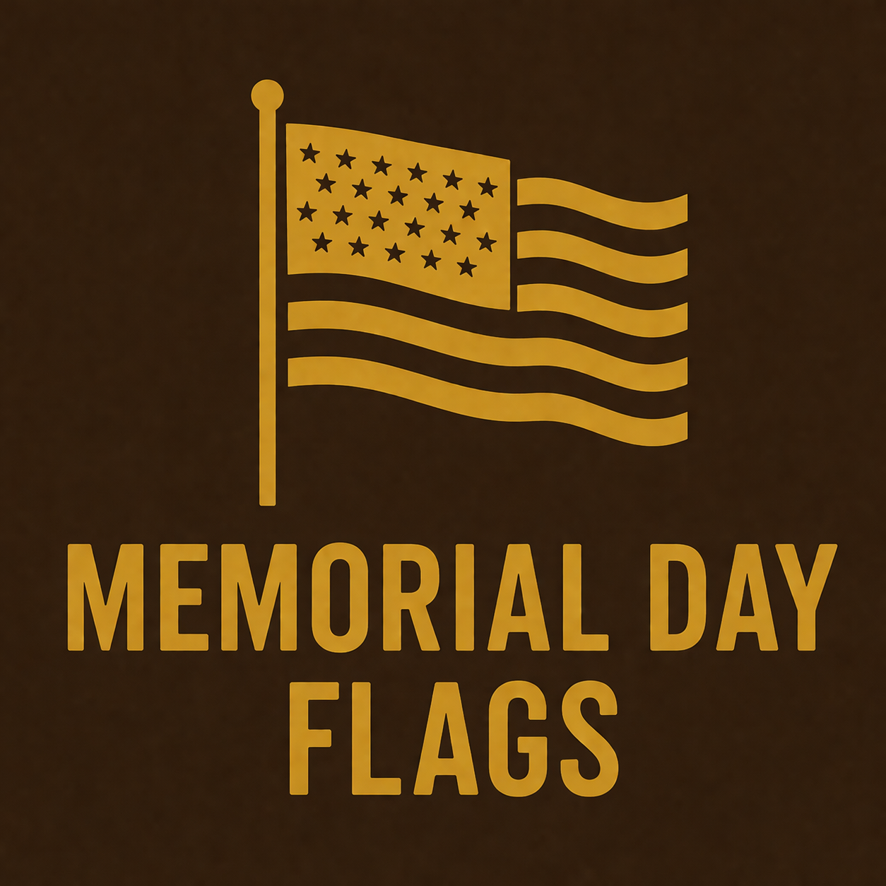 Memorial Day Flags