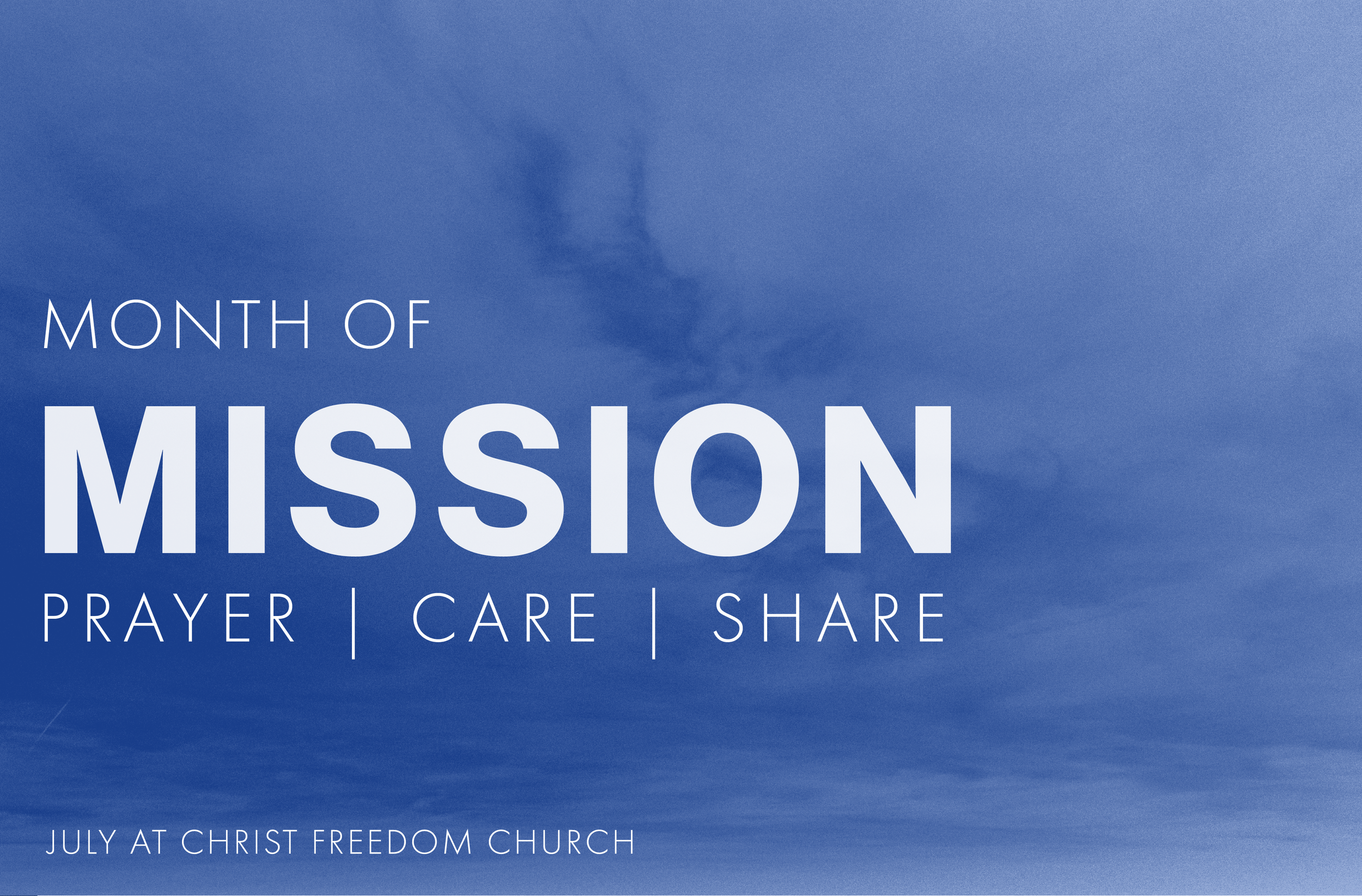 Month of Mission