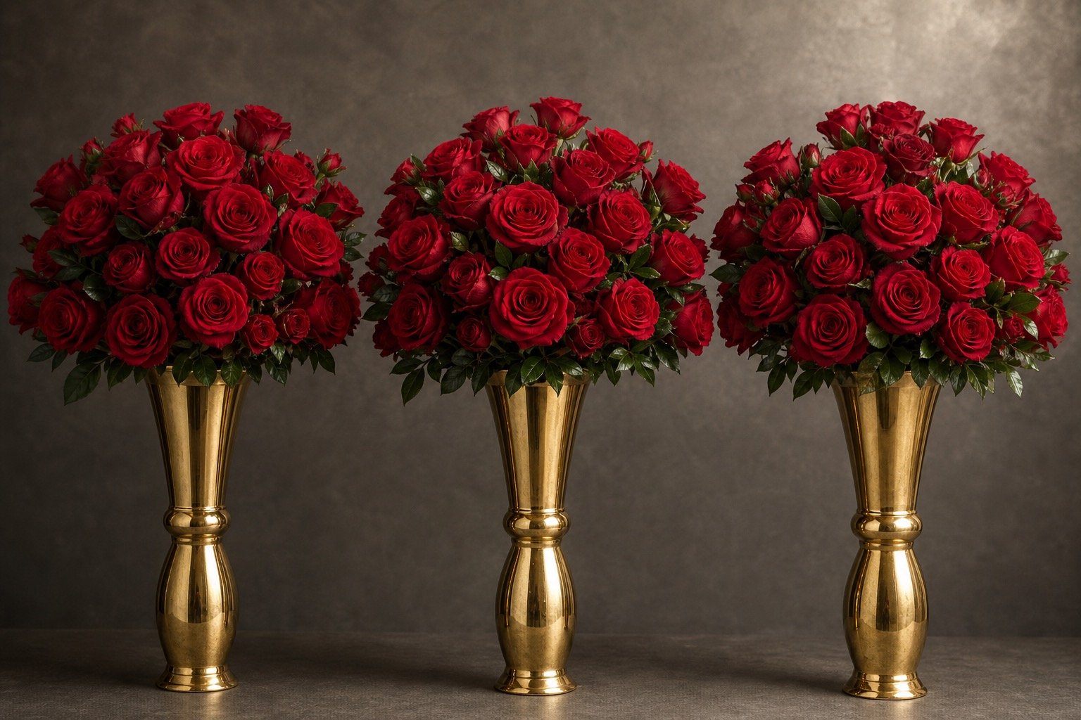 LA FLOURE. RED ROSES