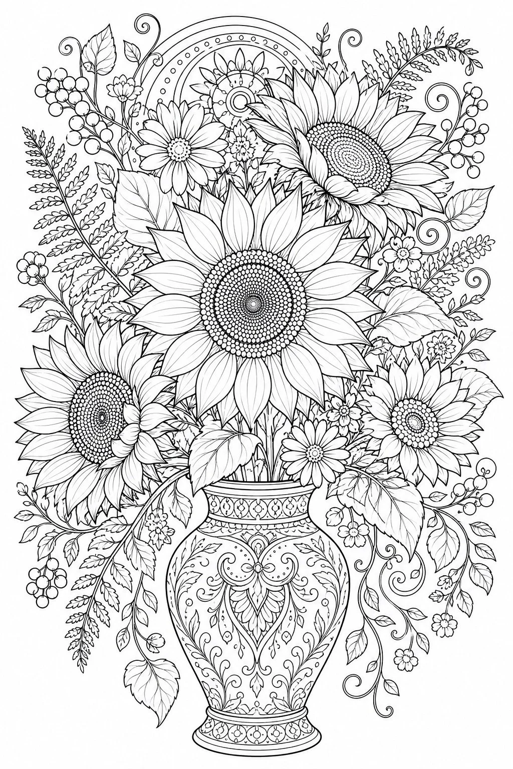 LA FLOURE. COLORING SHEET
