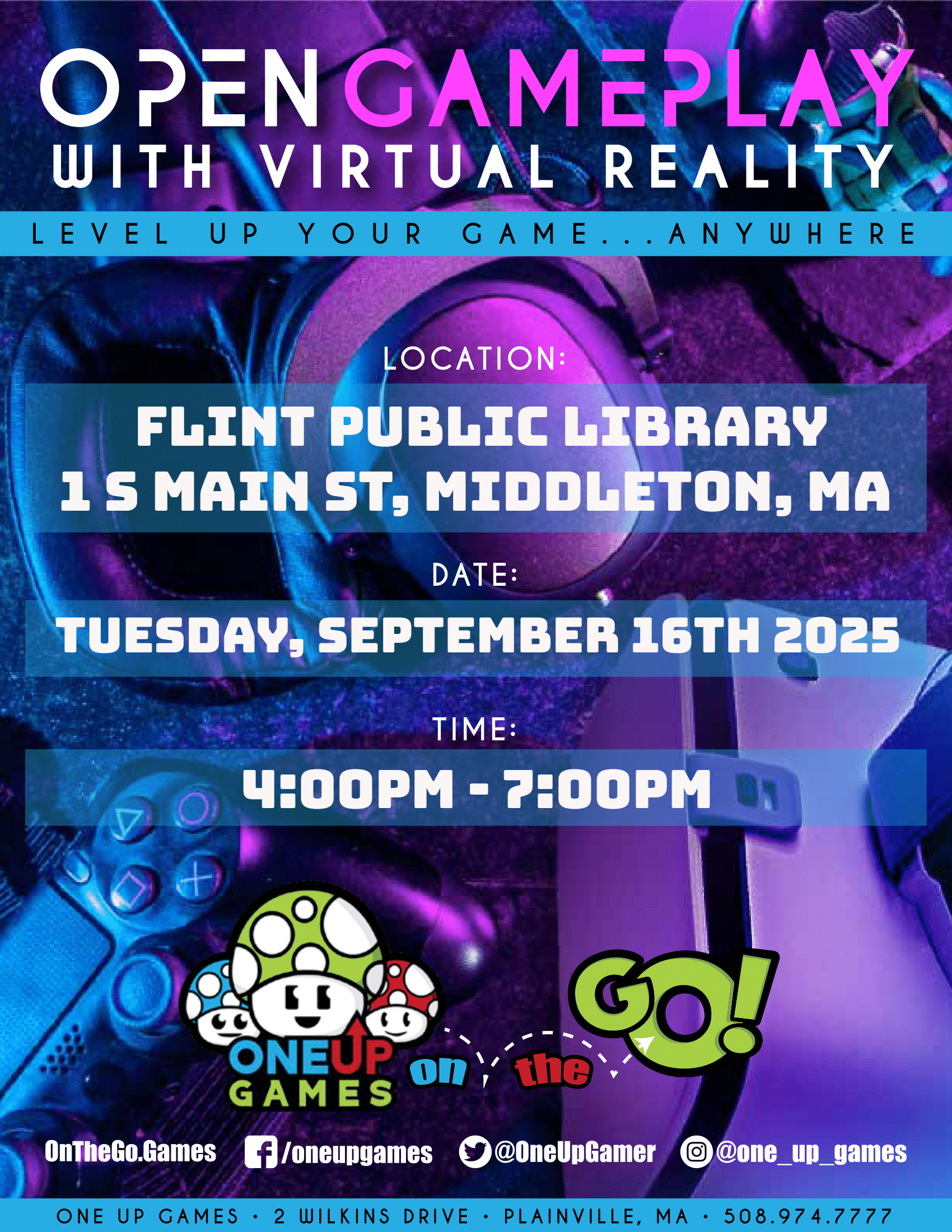 Flint Public Library - Open Gameplay with VR