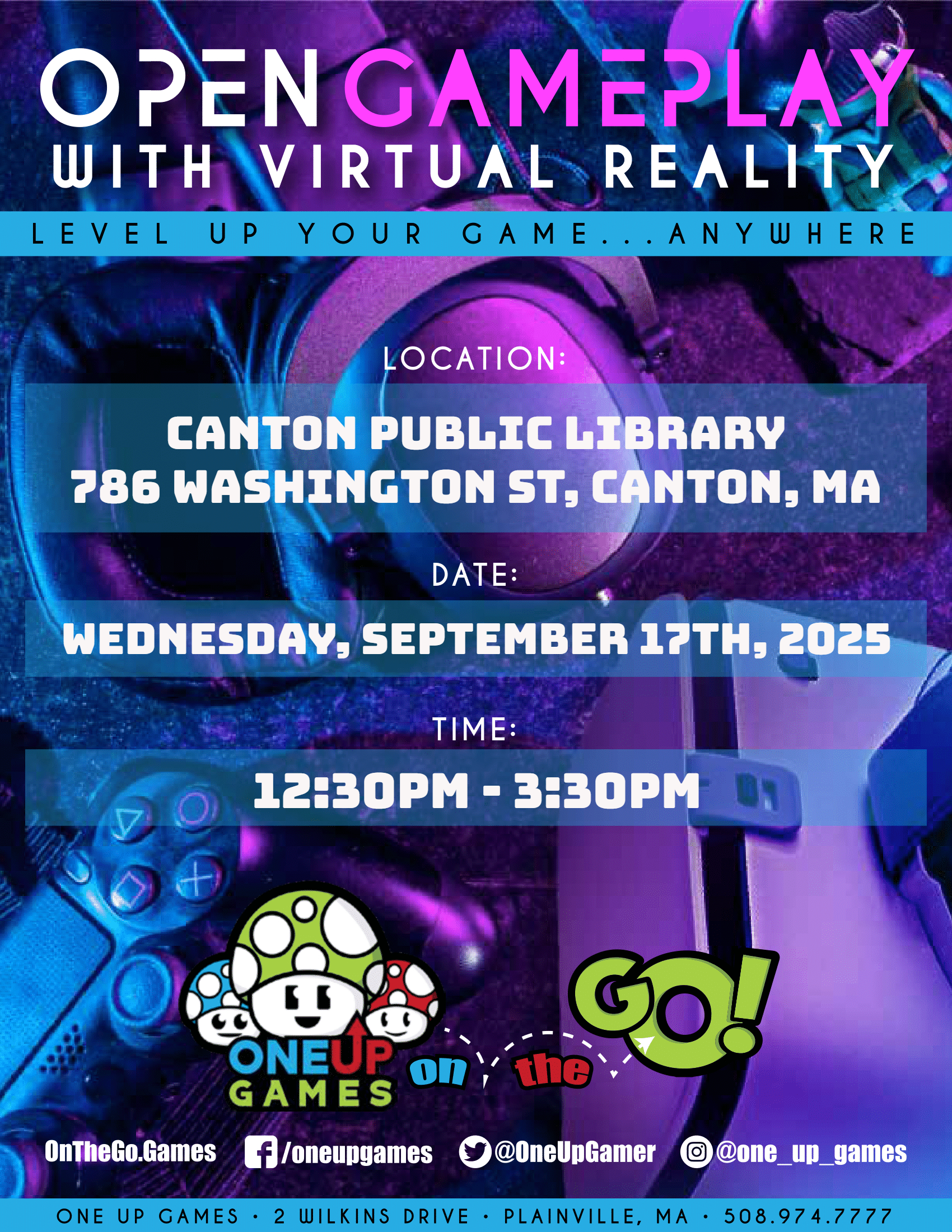 Canton Public Library - Open Gameplay with VR