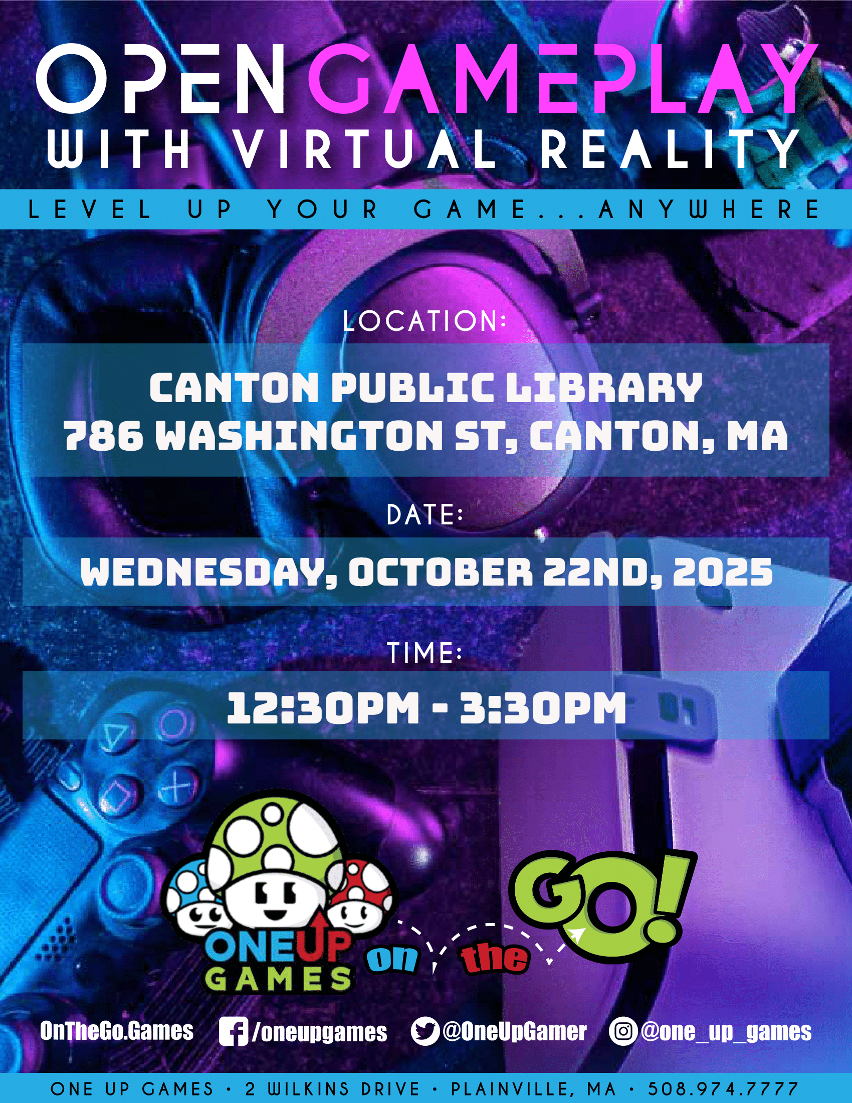 Canton Public Library - Open Gameplay with VR