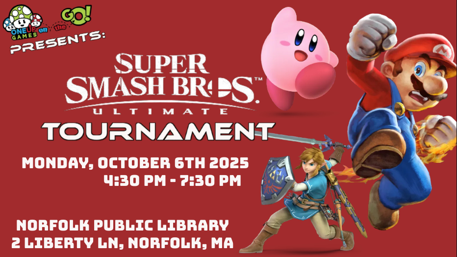 Norfolk Public Library - Super Snash Ultimate Tournament