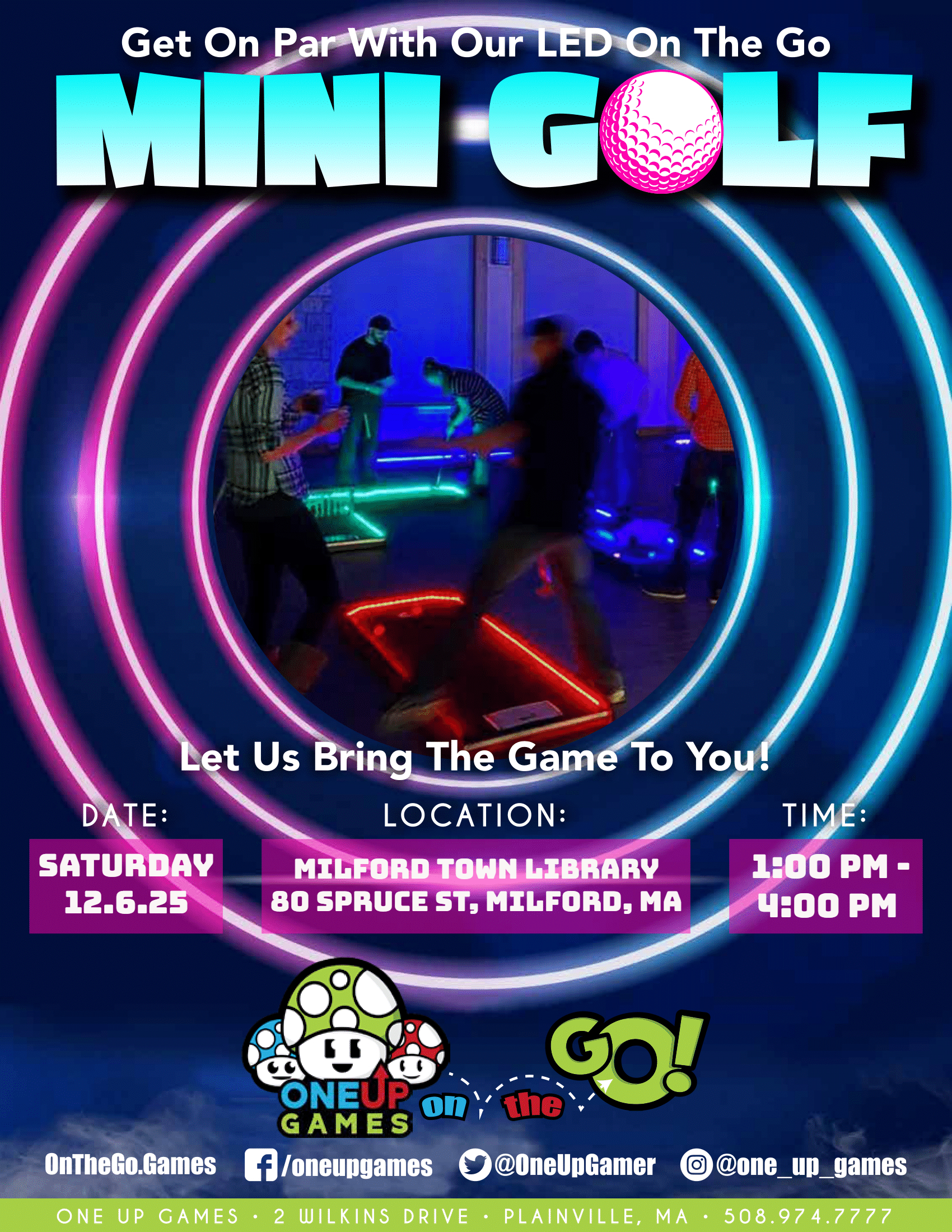 Milford Town Library - Mini Golf 9 Holes