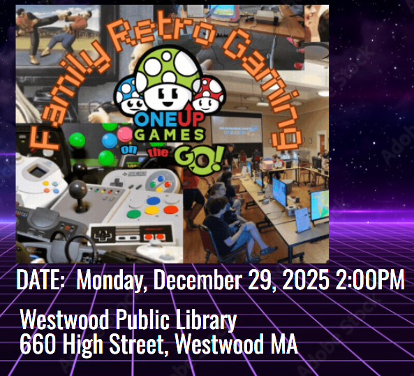 Westwood Public Library - Family Retro Gaming