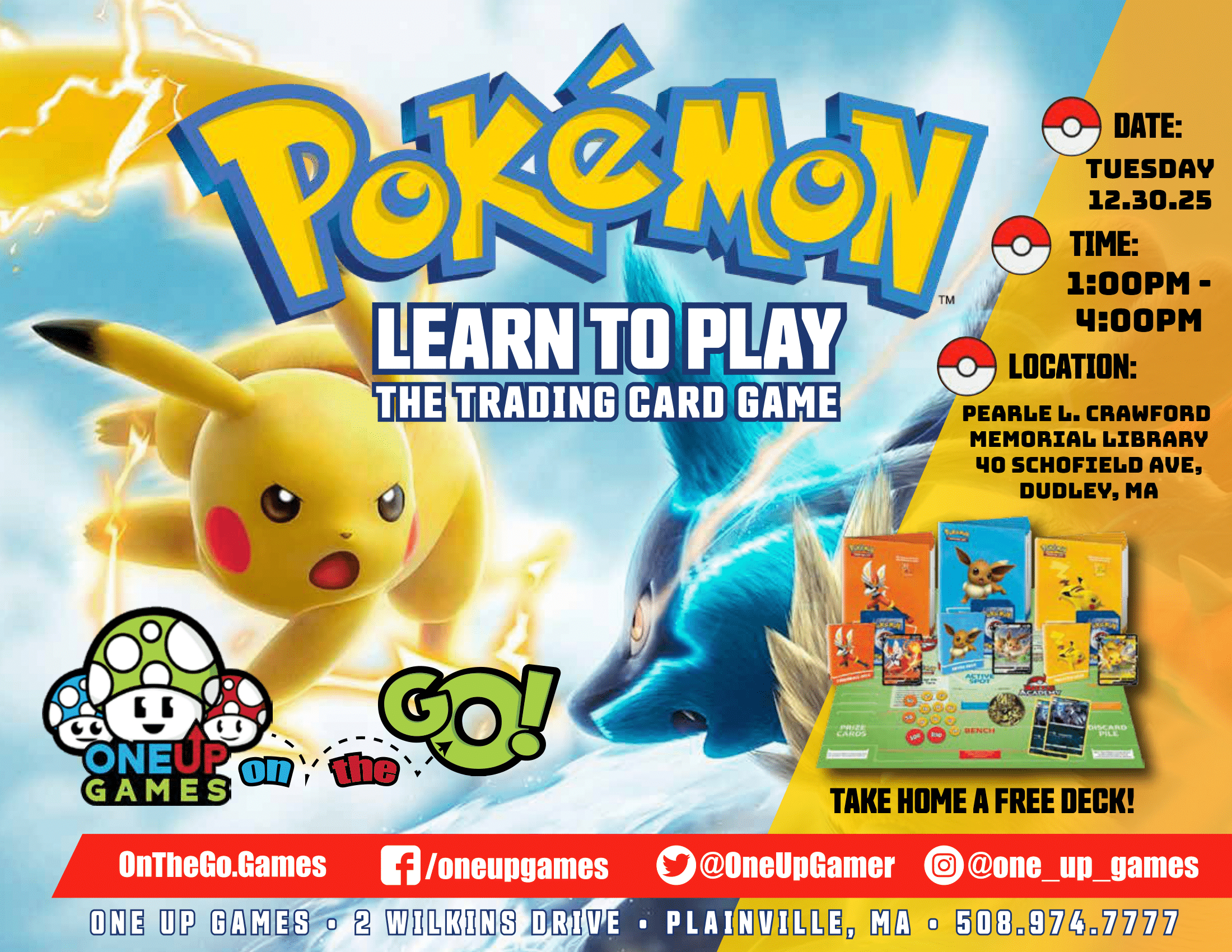 Pearle L. Crawford Memorial Library - Pokemon Learn to Play