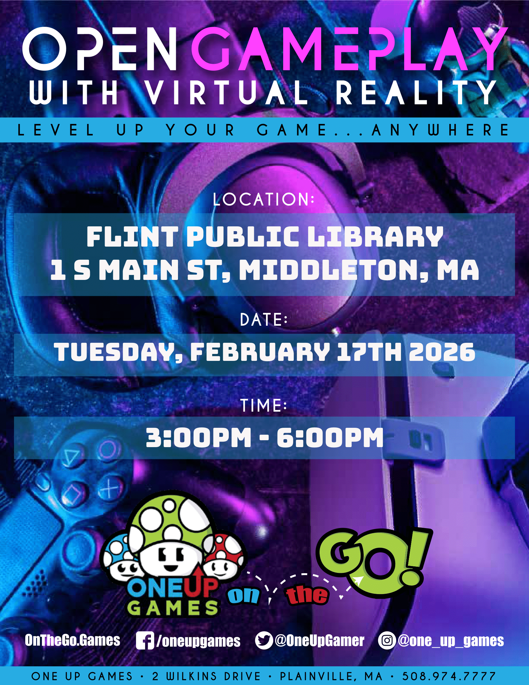 Flint Public Library - Gamer's Arcade with VR