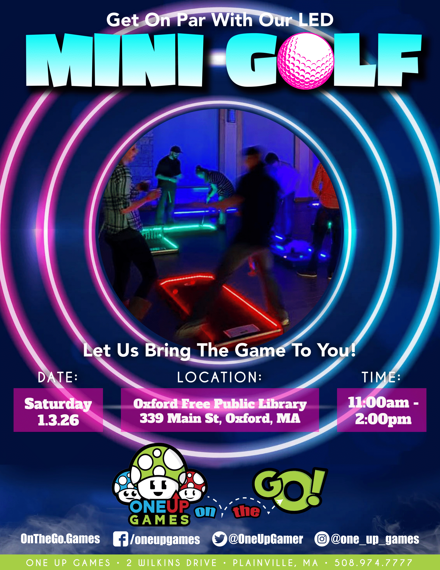 Oxford Free Public Library - Mini Golf 9 Holes