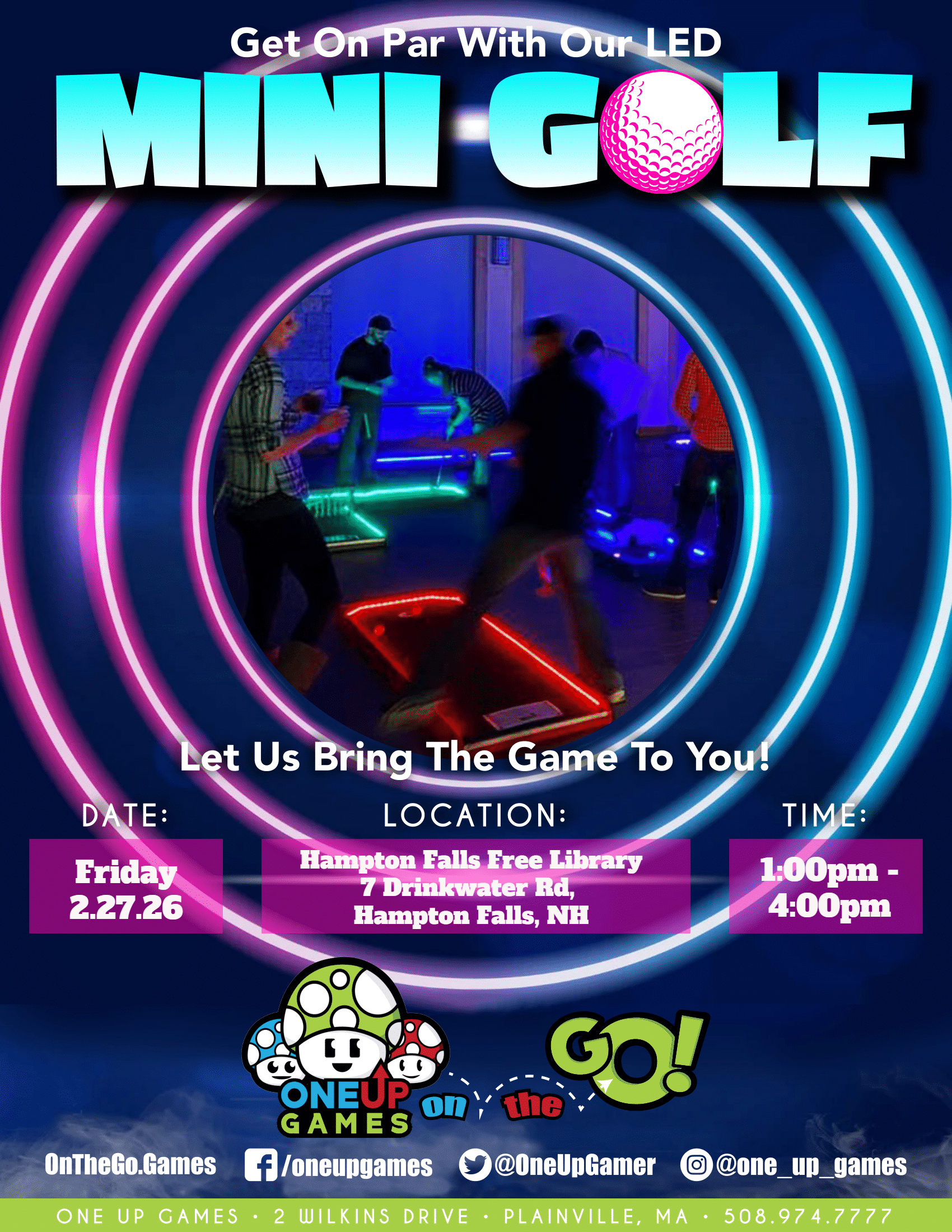 Hampton Falls Free Library - Mini Golf 9 Holes