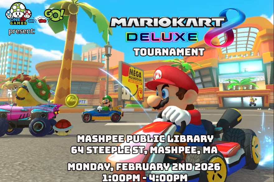 Mashpee Public Library - Mario Kart Tournament