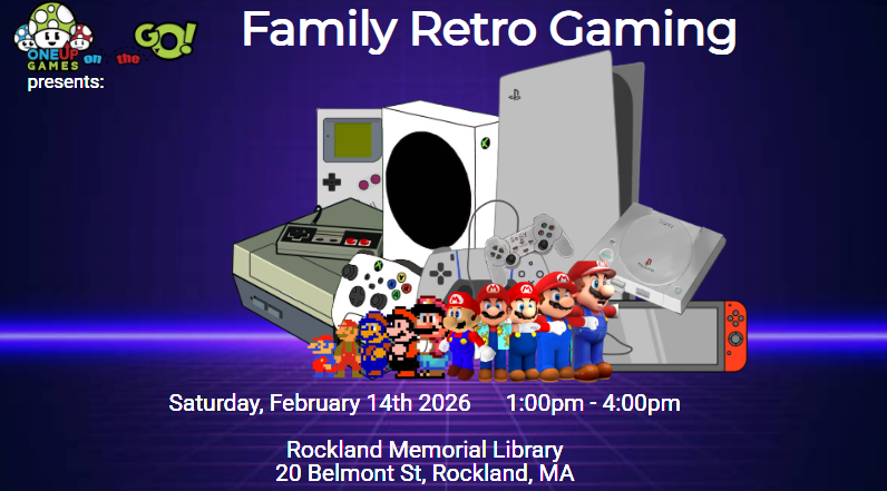 Rockland Memorial Library - Family Retro Gaming