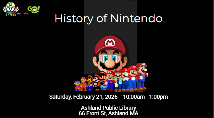 Ashland Public Library - History of Nintendo