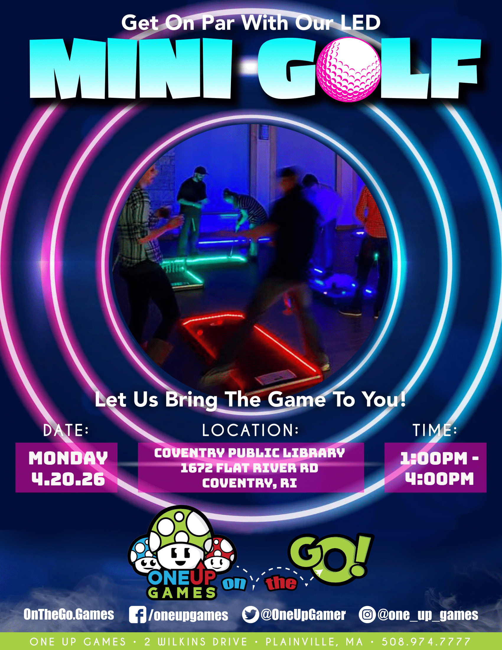 Coventry Public Library - Mini Golf 9 Holes