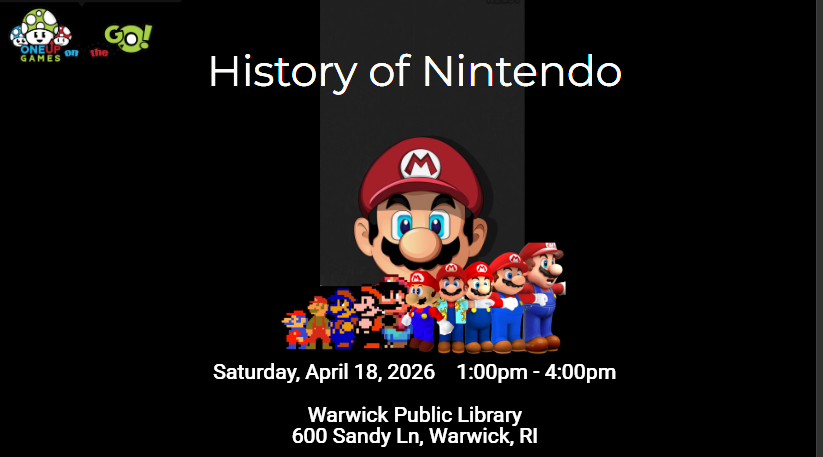 Warwick Public Library: Central Library - History of Nintendo