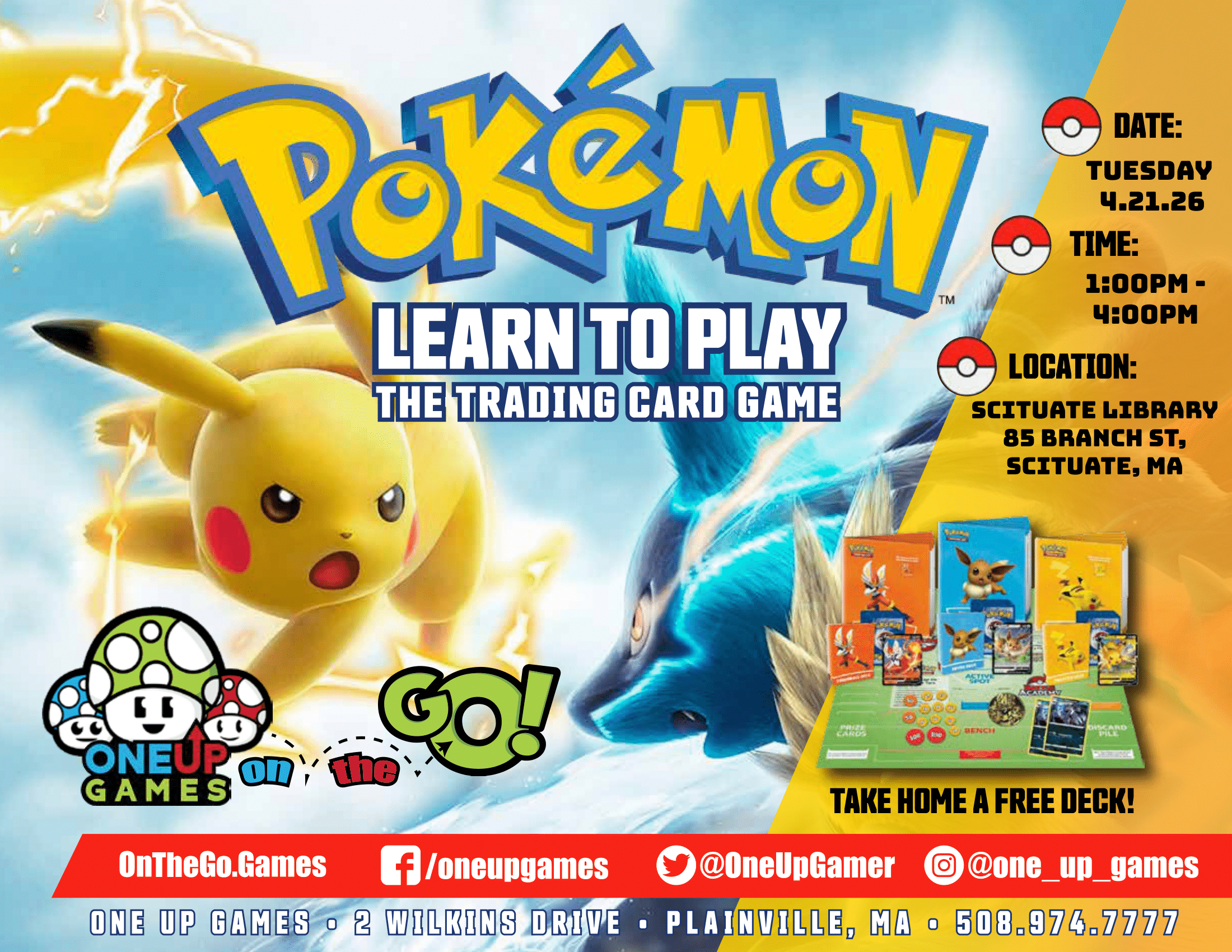 Scituate Library - Pokemon Learn to Play