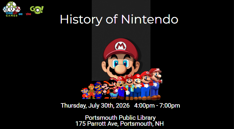 Portsmouth Public Library - History of Nintendo