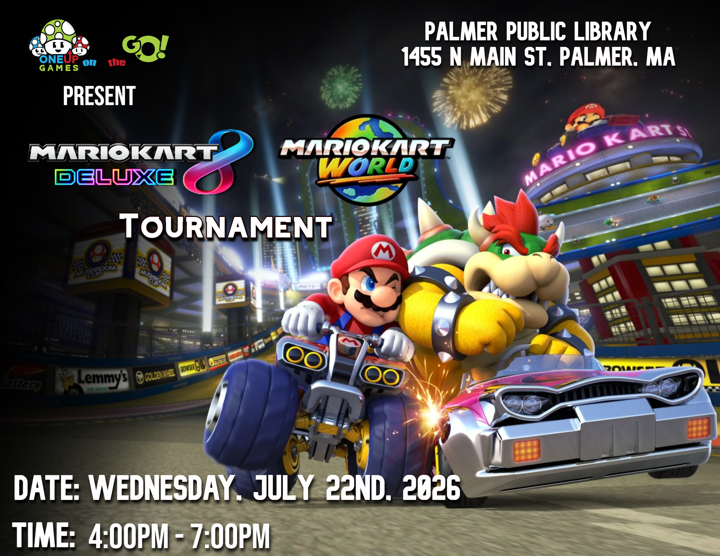 Palmer Public Library - Mario Kart Tournament