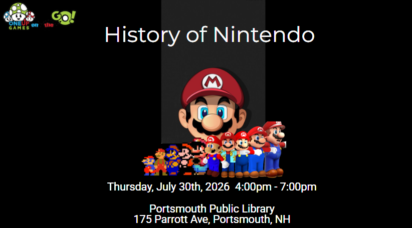 Portsmouth Public Library - History of Nintendo