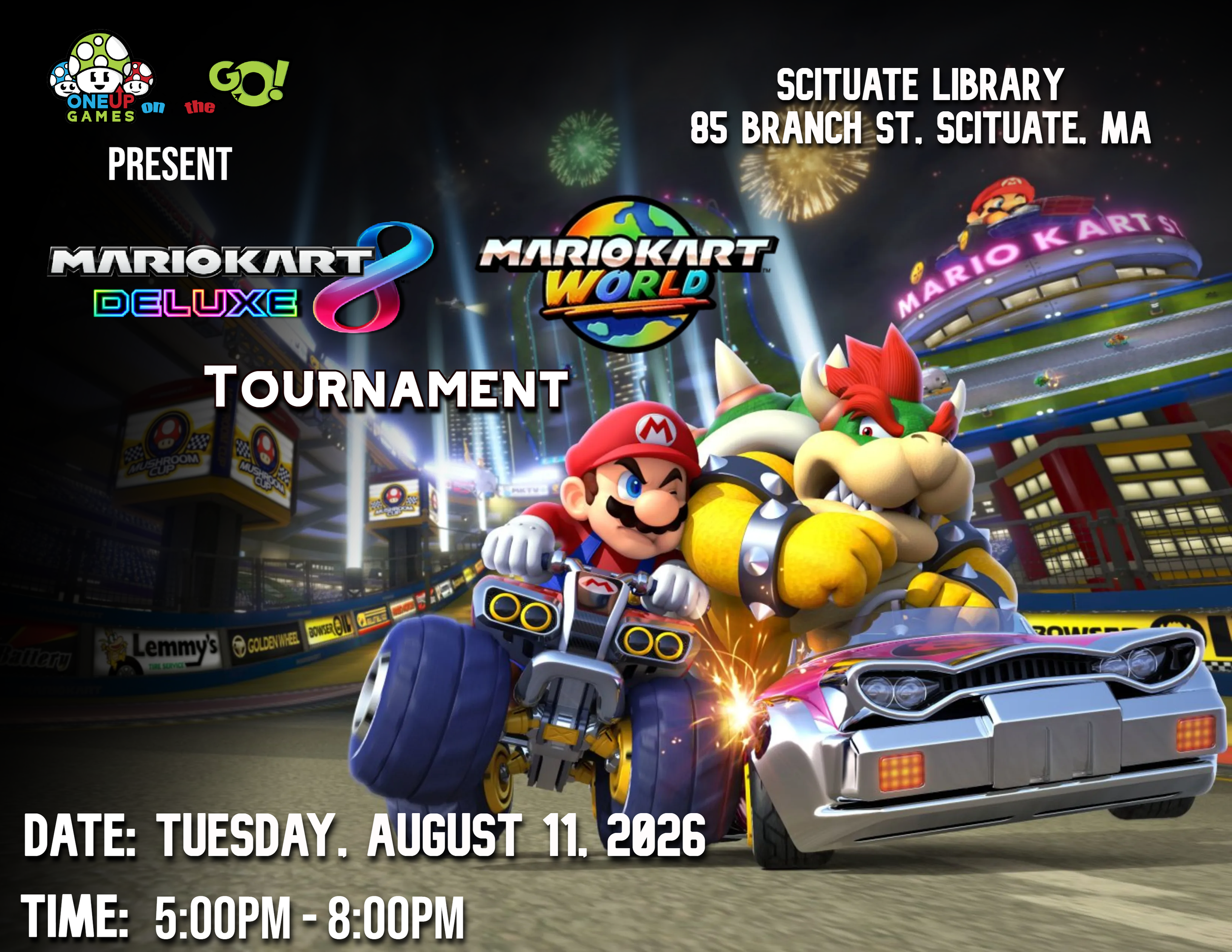 Scituate Library - Mario Kart Tournament