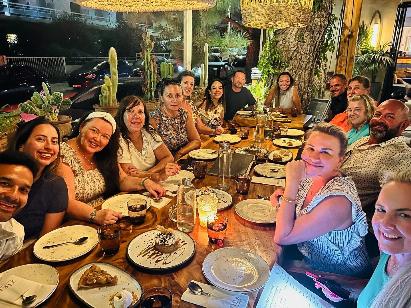 I was so grateful I got to host this amazing soul family here in Greece for the Omma Experience!  All of these people do not share the same political perspectives, but we shared in one heart and mind to support each-other in healing.  May this table 