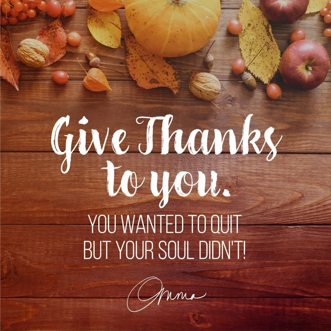 Happy Thanksgiving, Soul family!⁣
⁣
#enlightenment #theomma #psychic #medium #healer #psychicmedium #spiritualcoach #intuition #afterlife #awakening #consciousness #enlightment #spiritguides #intuitivehealer  #spiritualhealing #liveinspired #lifecoac