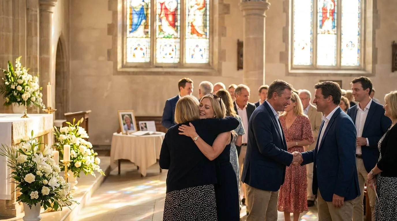 Church Celebration of Life Service by PrinceWeddings.net