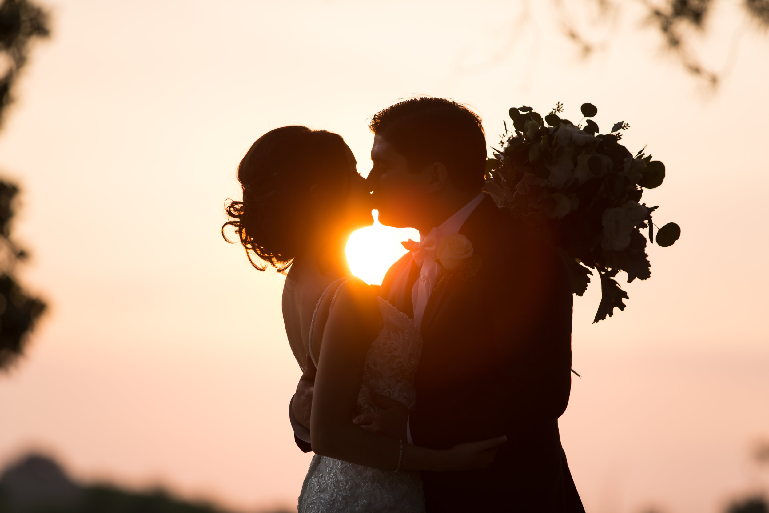 Sunset Wedding Photography at Mountain Meadows