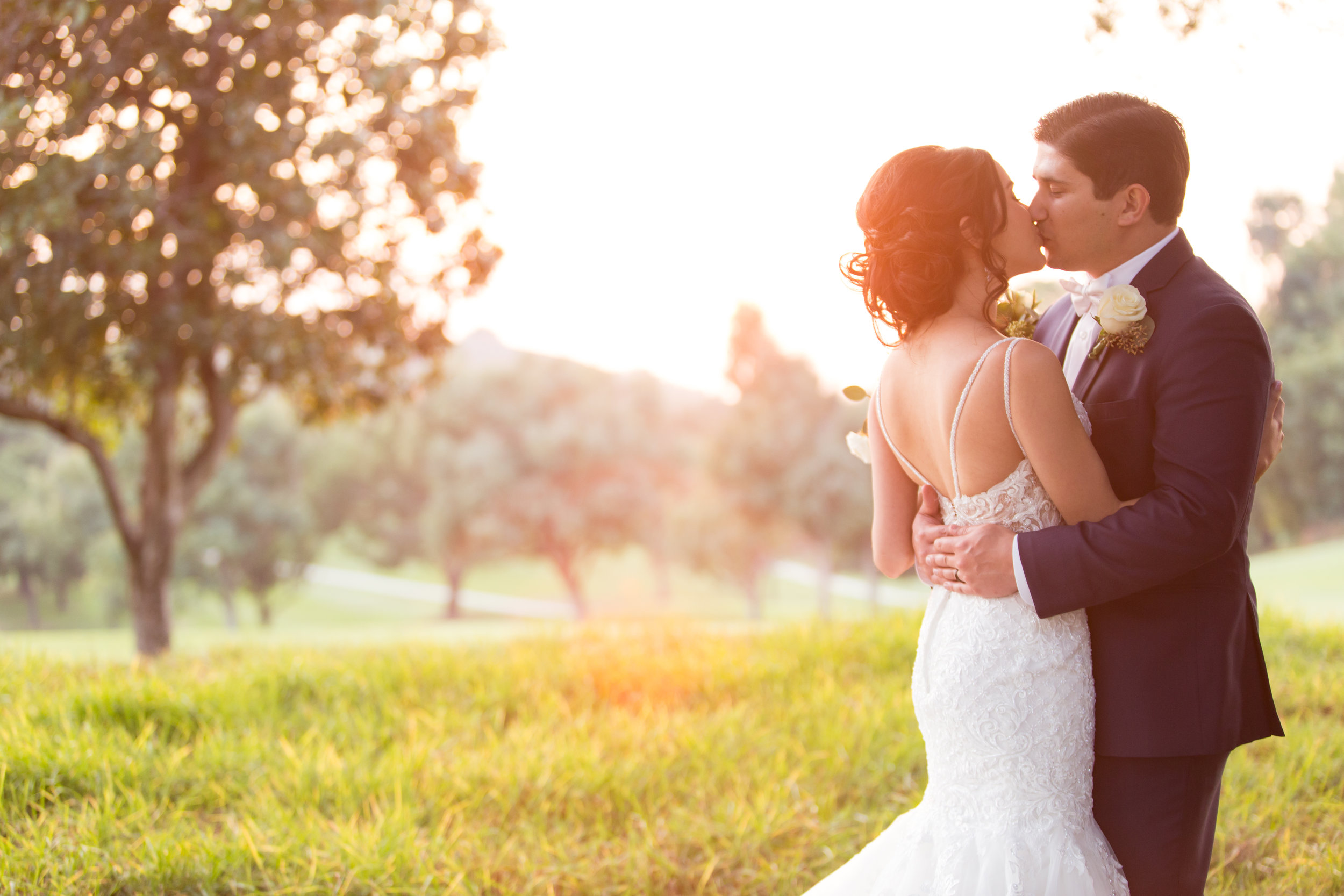 Sunset Wedding Photography at Mountain Meadows