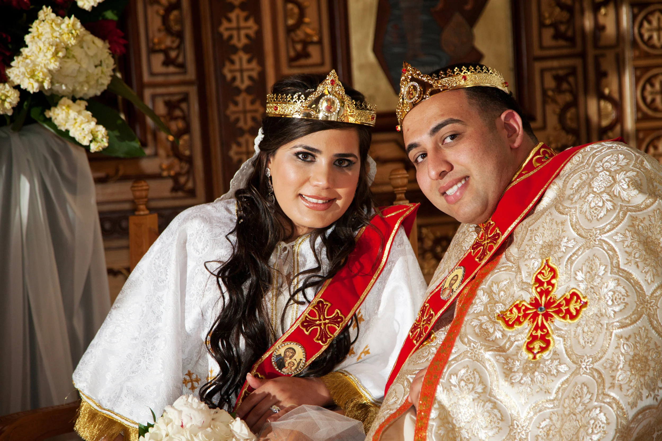 Hyatt Regency Huntington Beach Coptic Orthodox Wedding Photos | Diane + Michael